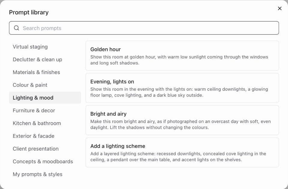 The prompt library: Lighting & mood, Golden hour picked
